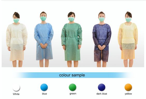 Blauwe Beschikbare Beschermende Overtrekken met Droge en Geventileerde Pakhuisopslag