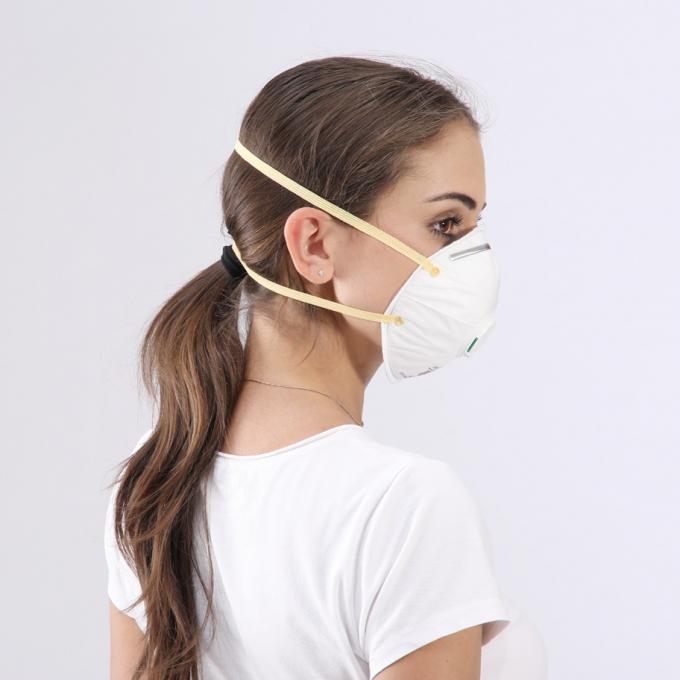 FFP2/van het het Stofgezicht van N95 Bekervormig het Gezichtsmasker van het Anti het Masker Antideeltje