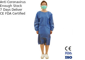 Hoge Beschermende Beschikbare Medische Toga's met Grootte s-5XL en Elastische Manchet
