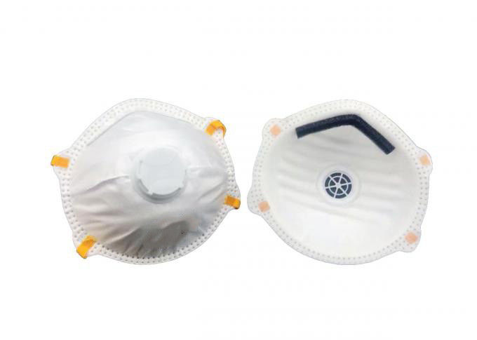 De witte Geweven Stof van het Kopffp2 Masker niet voor Bouw/Geneeskunde/Textiel